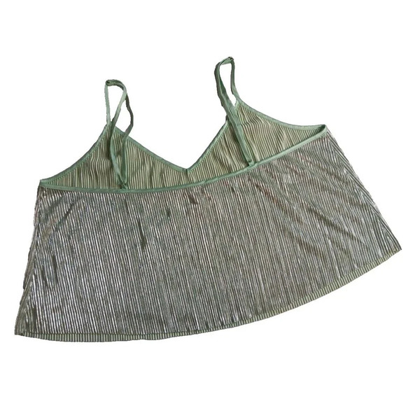 Victoria's Secret Silky Slinkie Textured Lingerie Blue Mint Green Adjustable... - Picture 2 of 8